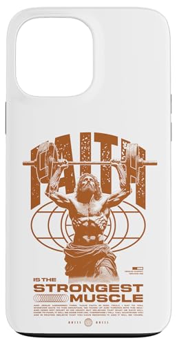 Glaube ist der stärkste Muskel Jesus Hülle für iPhone 13 Pro Max Glaube ist der stärkste Muskel Jesus Hülle für iPhone 13 Pro Max von Jrrts Jesus Fitnessstudio Designs