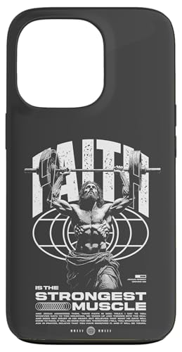 Glaube ist der stärkste Muskel Jesus Hülle für iPhone 13 Pro Glaube ist der stärkste Muskel Jesus Hülle für iPhone 13 Pro von Jrrts Jesus Fitnessstudio Designs