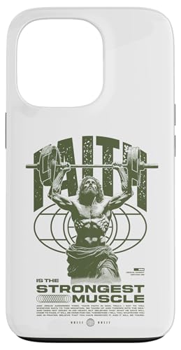 Glaube ist der stärkste Muskel Jesus Hülle für iPhone 13 Pro Glaube ist der stärkste Muskel Jesus Hülle für iPhone 13 Pro von Jrrts Jesus Fitnessstudio Designs