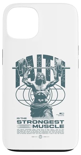 Glaube ist der stärkste Muskel Jesus Hülle für iPhone 13 Glaube ist der stärkste Muskel Jesus Hülle für iPhone 13 von Jrrts Jesus Fitnessstudio Designs
