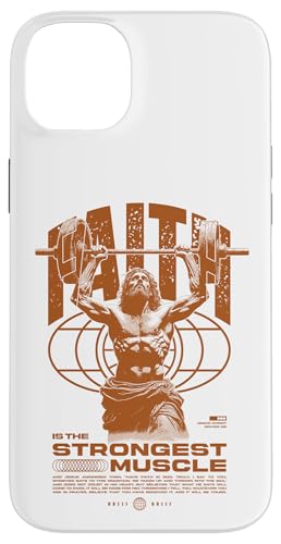 Glaube ist der stärkste Muskel Jesus Hülle für iPhone 14 Plus Glaube ist der stärkste Muskel Jesus Hülle für iPhone 14 Plus von Jrrts Jesus Fitnessstudio Designs