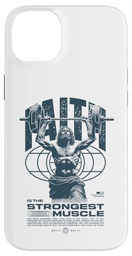 Glaube ist der stärkste Muskel Jesus Hülle für iPhone 14 Plus Glaube ist der stärkste Muskel Jesus Hülle für iPhone 14 Plus von Jrrts Jesus Fitnessstudio Designs
