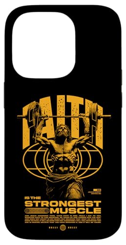 Glaube ist der stärkste Muskel Jesus Hülle für iPhone 14 Pro Glaube ist der stärkste Muskel Jesus Hülle für iPhone 14 Pro von Jrrts Jesus Fitnessstudio Designs