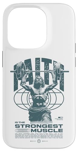 Glaube ist der stärkste Muskel Jesus Hülle für iPhone 14 Pro Glaube ist der stärkste Muskel Jesus Hülle für iPhone 14 Pro von Jrrts Jesus Fitnessstudio Designs