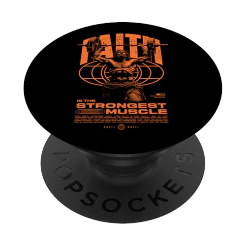 Glaube ist der stärkste Muskel Jesus PopSockets Klebender PopGrip Glaube ist der stärkste Muskel Jesus PopSockets Klebender PopGrip von Jrrts Jesus Fitnessstudio Designs