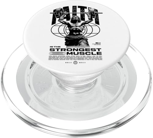 Glaube ist der stärkste Muskel Jesus PopSockets PopGrip für MagSafe Glaube ist der stärkste Muskel Jesus PopSockets PopGrip für MagSafe von Jrrts Jesus Fitnessstudio Designs