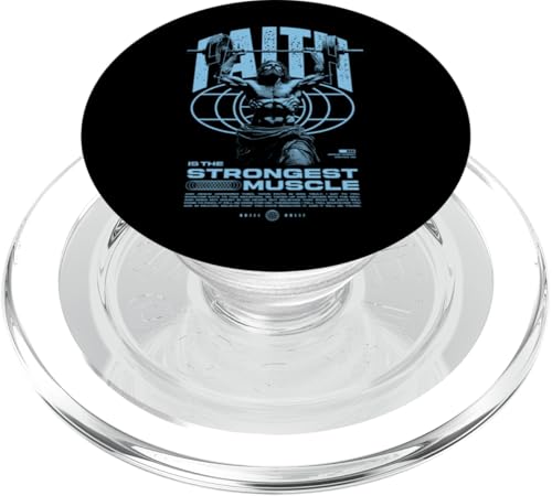Glaube ist der stärkste Muskel Jesus PopSockets PopGrip für MagSafe Glaube ist der stärkste Muskel Jesus PopSockets PopGrip für MagSafe von Jrrts Jesus Fitnessstudio Designs