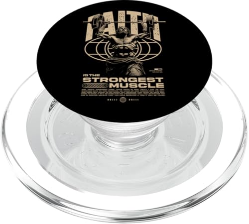 Glaube ist der stärkste Muskel Jesus PopSockets PopGrip für MagSafe Glaube ist der stärkste Muskel Jesus PopSockets PopGrip für MagSafe von Jrrts Jesus Fitnessstudio Designs