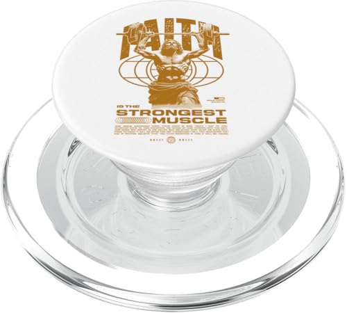 Glaube ist der stärkste Muskel Jesus PopSockets PopGrip für MagSafe Glaube ist der stärkste Muskel Jesus PopSockets PopGrip für MagSafe von Jrrts Jesus Fitnessstudio Designs