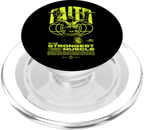 Glaube ist der stärkste Muskel Jesus PopSockets PopGrip für MagSafe Glaube ist der stärkste Muskel Jesus PopSockets PopGrip für MagSafe von Jrrts Jesus Fitnessstudio Designs