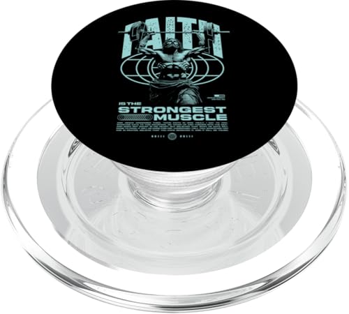 Glaube ist der stärkste Muskel Jesus PopSockets PopGrip für MagSafe Glaube ist der stärkste Muskel Jesus PopSockets PopGrip für MagSafe von Jrrts Jesus Fitnessstudio Designs