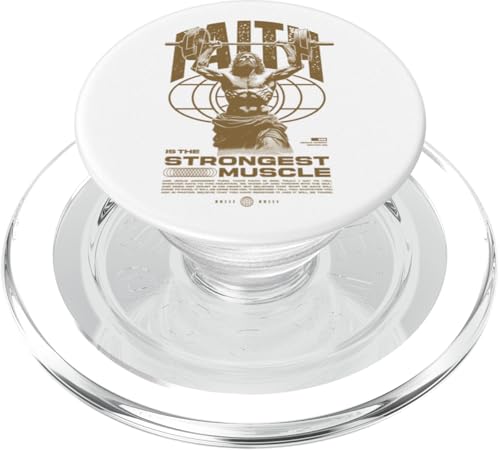 Glaube ist der stärkste Muskel Jesus PopSockets PopGrip für MagSafe Glaube ist der stärkste Muskel Jesus PopSockets PopGrip für MagSafe von Jrrts Jesus Fitnessstudio Designs