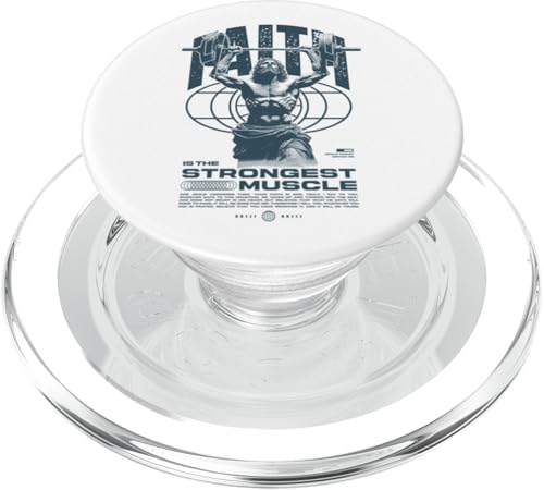 Glaube ist der stärkste Muskel Jesus PopSockets PopGrip für MagSafe Glaube ist der stärkste Muskel Jesus PopSockets PopGrip für MagSafe von Jrrts Jesus Fitnessstudio Designs