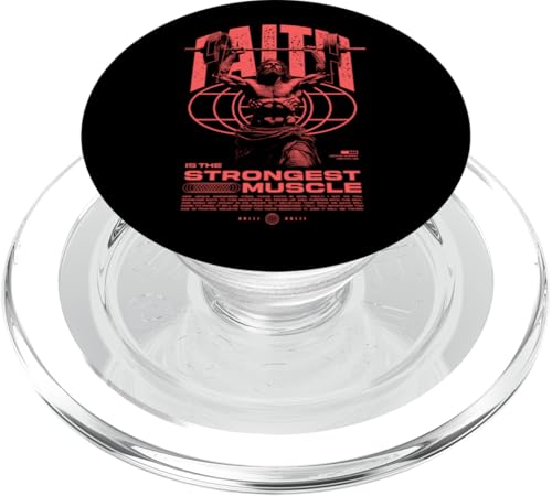 Glaube ist der stärkste Muskel Jesus PopSockets PopGrip für MagSafe Glaube ist der stärkste Muskel Jesus PopSockets PopGrip für MagSafe von Jrrts Jesus Fitnessstudio Designs