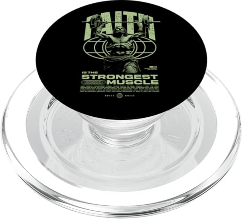 Glaube ist der stärkste Muskel Jesus PopSockets PopGrip für MagSafe Glaube ist der stärkste Muskel Jesus PopSockets PopGrip für MagSafe von Jrrts Jesus Fitnessstudio Designs