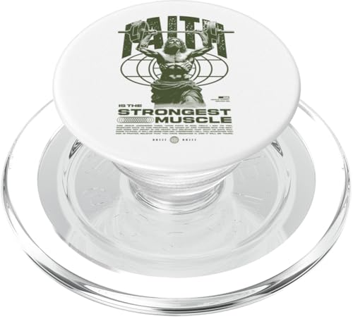 Glaube ist der stärkste Muskel Jesus PopSockets PopGrip für MagSafe Glaube ist der stärkste Muskel Jesus PopSockets PopGrip für MagSafe von Jrrts Jesus Fitnessstudio Designs