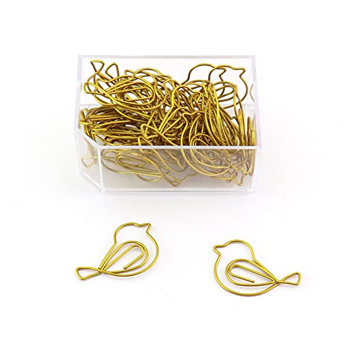 30Pcs Cute Bird Paper Clip JruiZhp Creative Decoration - Suitable for Home, School, and Office Use - Stationery Paper Clip and Binder (Design A) von JruiZhp