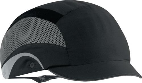 Jsp Anstoßkappe Aerolite® 53-64cm schwarz Schirmlänge ca.25mm EN 812:2012 von Jsp
