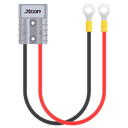 Jtron Schnellanschluss auto 50A 600 V Schnellanschluss Stecker Batterie Schnelltrennstecker Stecker Anhängerwinde Stecker(turn O connector) von Jtron