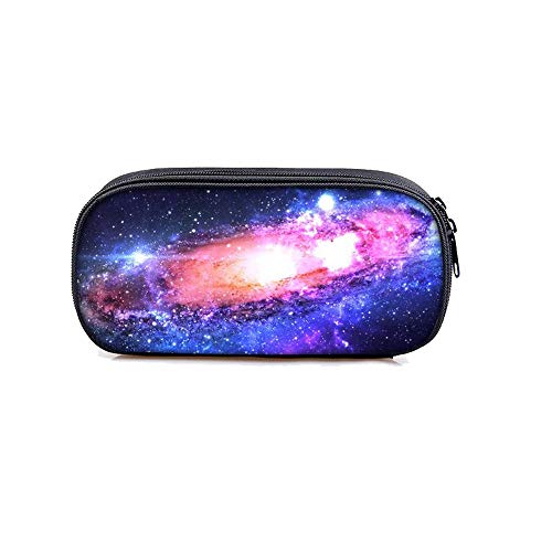 Galaxy Federmäppchen Mädchen Teenager 21,5 * 10 * 5,5 cm Große Kapazität Bleistift Tasche Mäppchen, Schulmäppchen Kinder Schlamppermäppchen Federtasche für die Schule Pencil Case Persönliches Mäppchen von Jubao