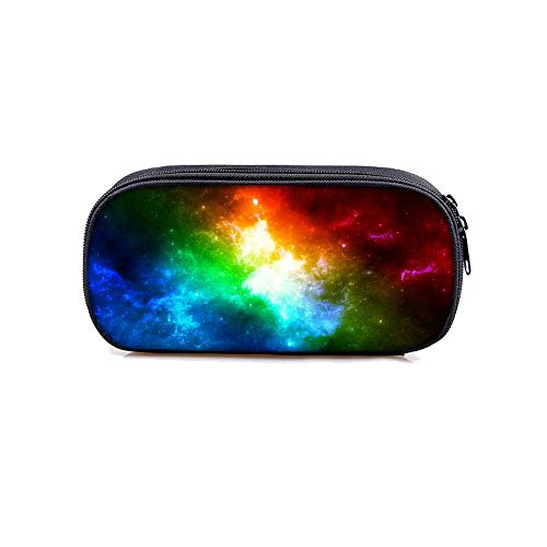 Galaxy Federmäppchen Mädchen Teenager 21,5 * 10 * 5,5 cm Große Kapazität Bleistift Tasche Mäppchen, Schulmäppchen Kinder Schlamppermäppchen Federtasche für die Schule Pencil Case Persönliches Mäppchen von Jubao