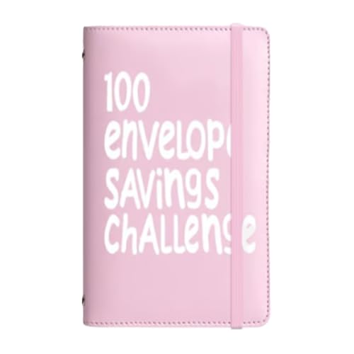 Money Saving Challenge, Envelope Budget Binder, 4.33x7.01x0.79 Inches Convenient Sturdy 100 Days Tracker Planner to Save 5050 Dollars for Men Women Adults and Children Money Saving Challenge, Envelope Budget Binder, 4.33x7.01x0.79 Inches Convenient Sturdy 100 Days Tracker Planner to Save 5050 Dollars for Men Women Adults and Children von Jubepk