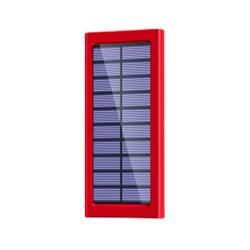 Solarladegerät Powerbank, Handy-Ladegerät, 14,2 x 6,7 x 1,6 cm, 10000 mAh, tragbarer externer Akku, doppelter USB-Ausgang, ideal für Outdoor-Wandern, Reisen, Camping, Zuhause Solarladegerät Powerbank, Handy-Ladegerät, 14,2 x 6,7 x 1,6 cm, 10000 mAh, tragbarer externer Akku, doppelter USB-Ausgang, ideal für Outdoor-Wandern, Reisen, Camping, Zuhause von Jubepk