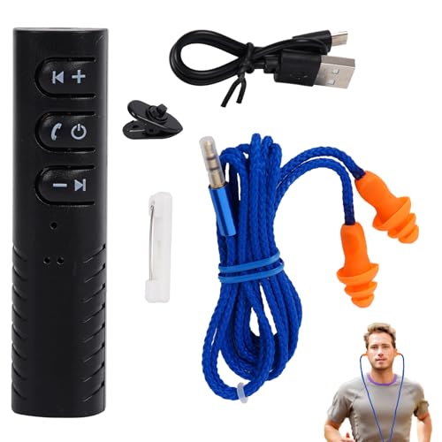 Jubilofex Headphone Cable Adapter - Wireless Audio Receiver, Jack Connector | Wireless Music Streaming Device Headphones, Stable Audio Signal Adapter Daily Listening, Adapter for Travel Use Jubilofex Headphone Cable Adapter - Wireless Audio Receiver, Jack Connector | Wireless Music Streaming Device Headphones, Stable Audio Signal Adapter Daily Listening, Adapter for Travel Use von Jubilofex