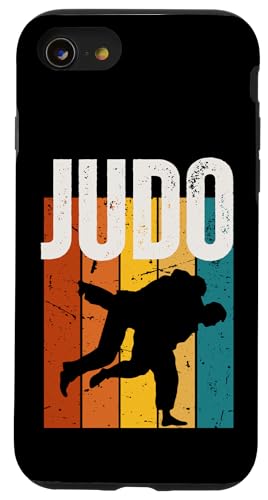 Hülle für iPhone SE (2020) / 7 / 8 Judo Vintage Retro 70er Jahre Design Lustig Judo von Judo Enthusiasts Passionate About Martial Arts