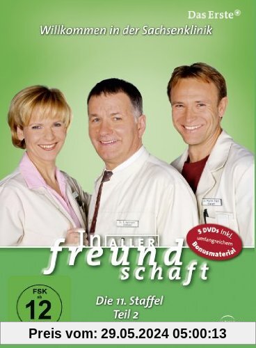 In aller Freundschaft - Die 11. Staffel, Teil 2, 18 Folgen [5 DVDs] von Jürgen Brauer