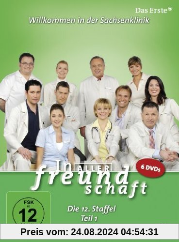 In aller Freundschaft - Die 12. Staffel, Teil 1, 24 Folgen [6 DVDs] von Jürgen Brauer