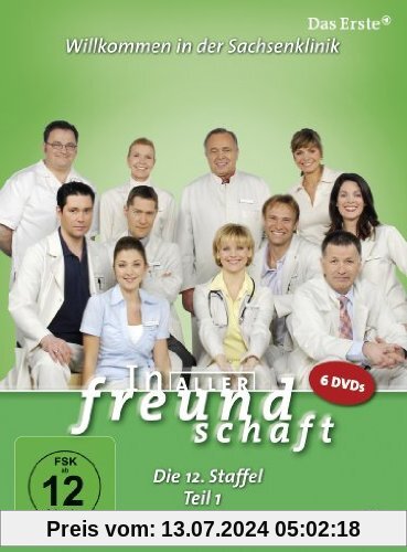 In aller Freundschaft - Die 12. Staffel, Teil 1, 24 Folgen [6 DVDs] von Jürgen Brauer