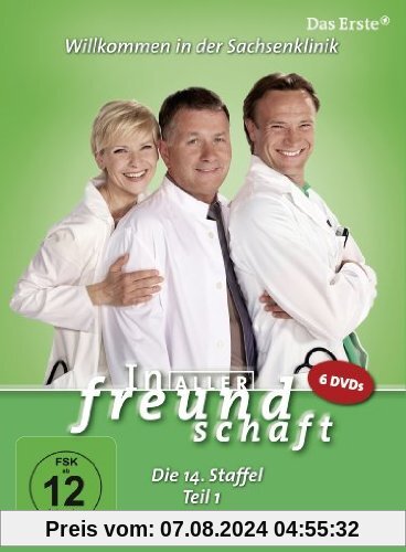 In aller Freundschaft - Die 14. Staffel, Teil 1, 24 Folgen [6 DVDs] von Jürgen Brauer