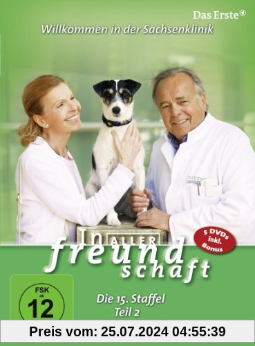 In aller Freundschaft - Die 15. Staffel, Teil 2, 18 Folgen [5 DVDs] von Jürgen Brauer