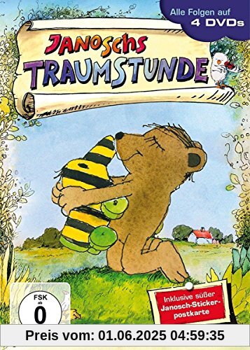 Janoschs Traumstunde - 4 DVDs im Schuber inkl. Janosch-Stickerpostkarte Janoschs Traumstunde - 4 DVDs im Schuber inkl. Janosch-Stickerpostkarte von Jürgen Egenolf