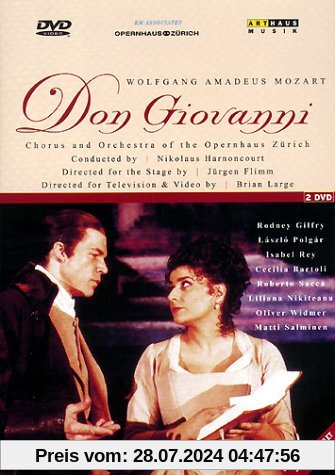 Mozart, Wolfgang Amadeus - Don Giovanni / Nikolaus Harnoncourt, Opernhaus Zürich [2 DVDs] von Jürgen Flimm