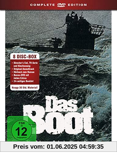 Das Boot - Complete Edition (Das Original) DVD (8 Discs) von Jürgen Prochnow