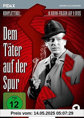 Dem Täter auf der Spur / Die komplette Krimiserie von Jürgen Roland (Pidax Serien-Klassiker) [9 DVDs] von Jürgen Roland