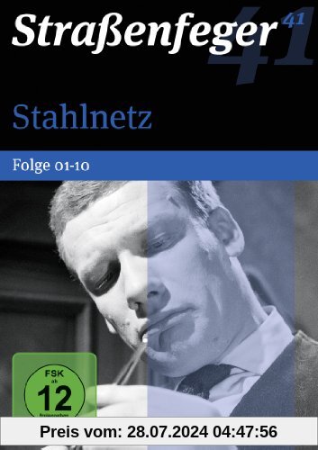 Straßenfeger 41 - Stahlnetz / Folge 01-10 [4 DVDs] von Jürgen Roland
