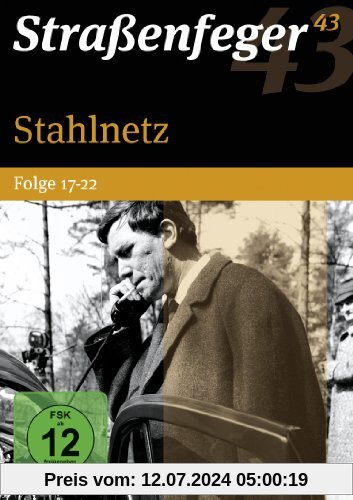 Straßenfeger 43 - Stahlnetz / Folge 17-22 [4 DVDs] von Jürgen Roland