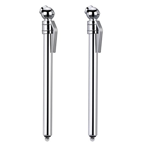 Reifen Prüfgeräte Reifen Druck Prüfgeräte, Stift Form, 2Er Pack von Jufjsfy