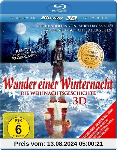 Wunder einer Winternacht 3D - Die Weihnachtsgeschichte [3D Blu-ray] von Juha Wuolijoki