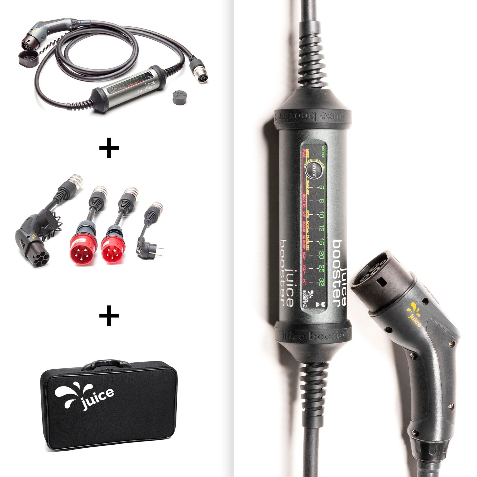 JUICE BOOSTER 2 Traveller Plus EV Set (EU), Wallbox von Juice Technology