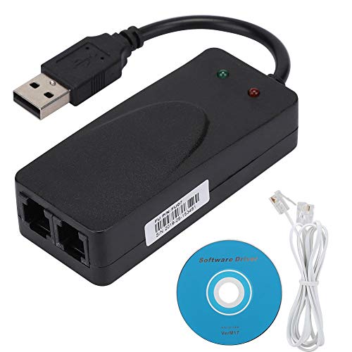 Juicemoo Faxmodem, Praktisches USB Modem, Externes USB Modem Mit Kompatiblem at Und Erweiterten at-befehlssätzen, Für Desktop-Computer Juicemoo Faxmodem, Praktisches USB Modem, Externes USB Modem Mit Kompatiblem at Und Erweiterten at-befehlssätzen, Für Desktop-Computer von Juicemoo