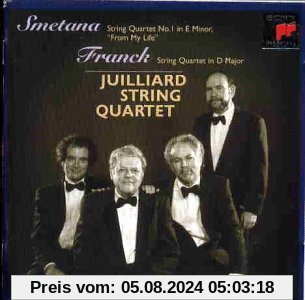 Franck und Smetana von Juilliard String Quartet
