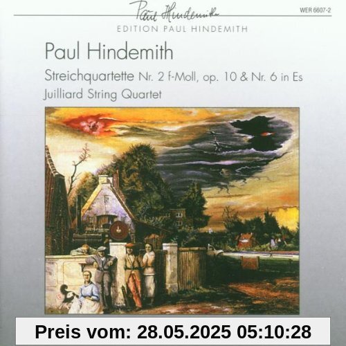 Streichquartette 2 und 4 und 6 von Juilliard String Quartet