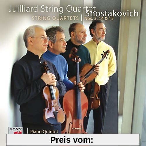 Streichquartette 3,14+15 von Juilliard String Quartet