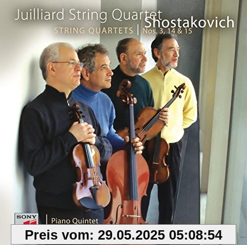 Streichquartette 3,14+15 Streichquartette 3,14+15 von Juilliard String Quartet