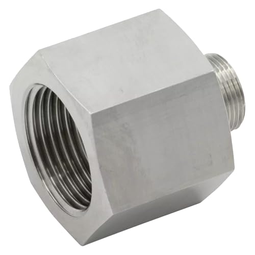 Julabo Edelstahl Adapter, M16 x 1 M16 x 1 Außengewinde auf BSP 3/4" Innengewinde Julabo Edelstahl Adapter, M16 x 1 M16 x 1 Außengewinde auf BSP 3/4" Innengewinde von Julabo