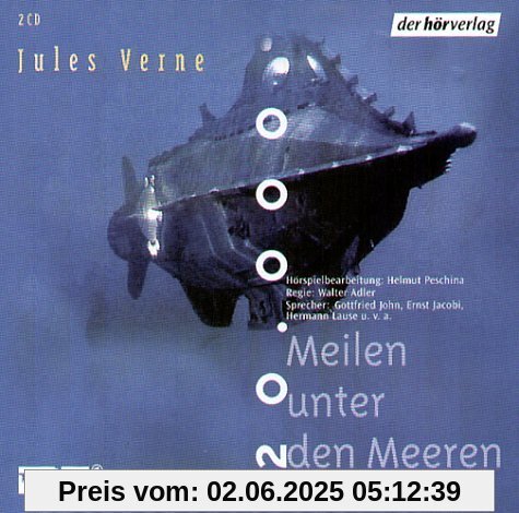 20000 Meilen unter den Meeren (Hörspielfassung, 2 Audio-CDs) von Jules Verne